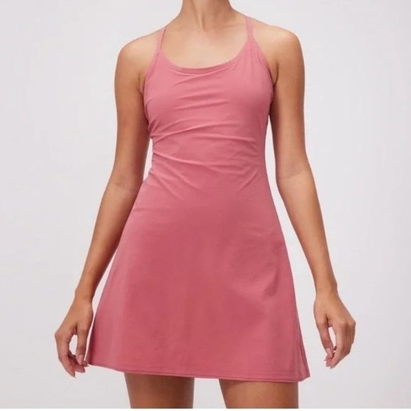 NWT Outdoor Voices Exercise Dress Desert Rose Size M